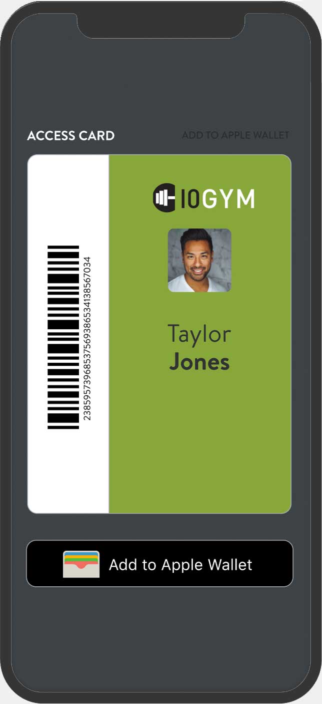 Seamless gym check-in through the 10GYM app, providing a convenient entry method.