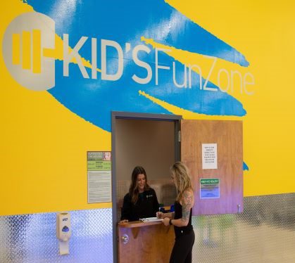 gyms in tulsa onsite childcare kid's fun zone