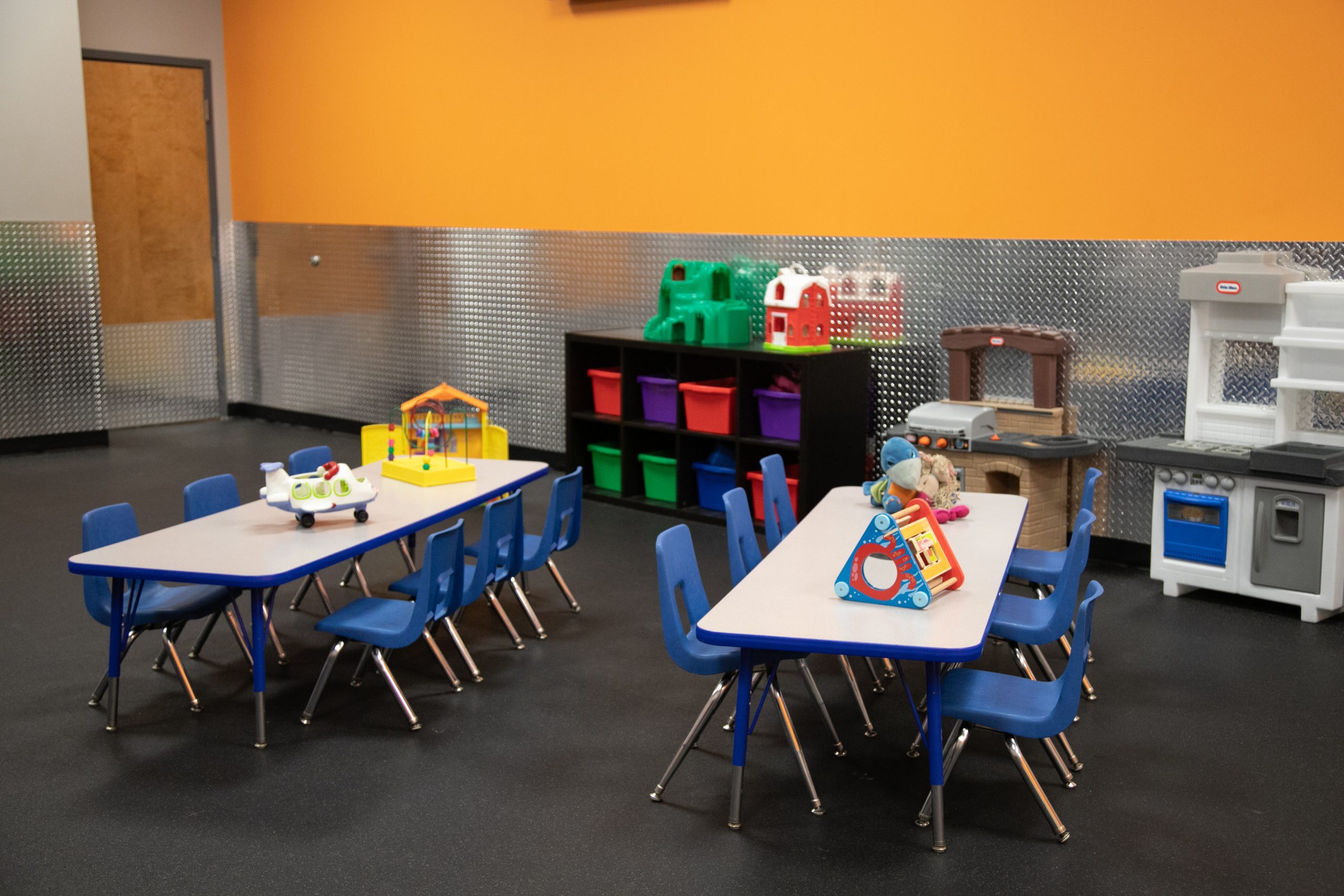 daycare area for kids at an oklahoma gym