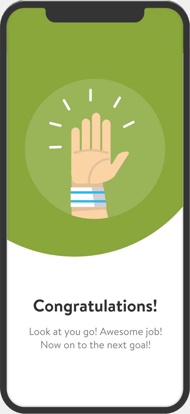 10GYM edmond app, celebrating achieved fitness goals, motivating continued progress.