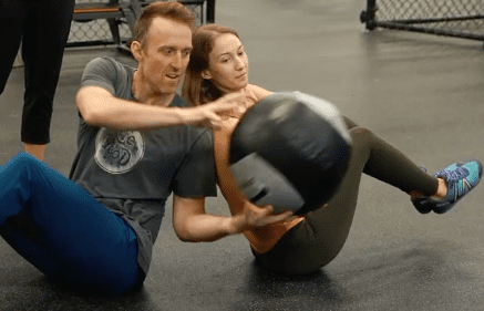 Strengthen your core with this medicine ball workout & a friend!